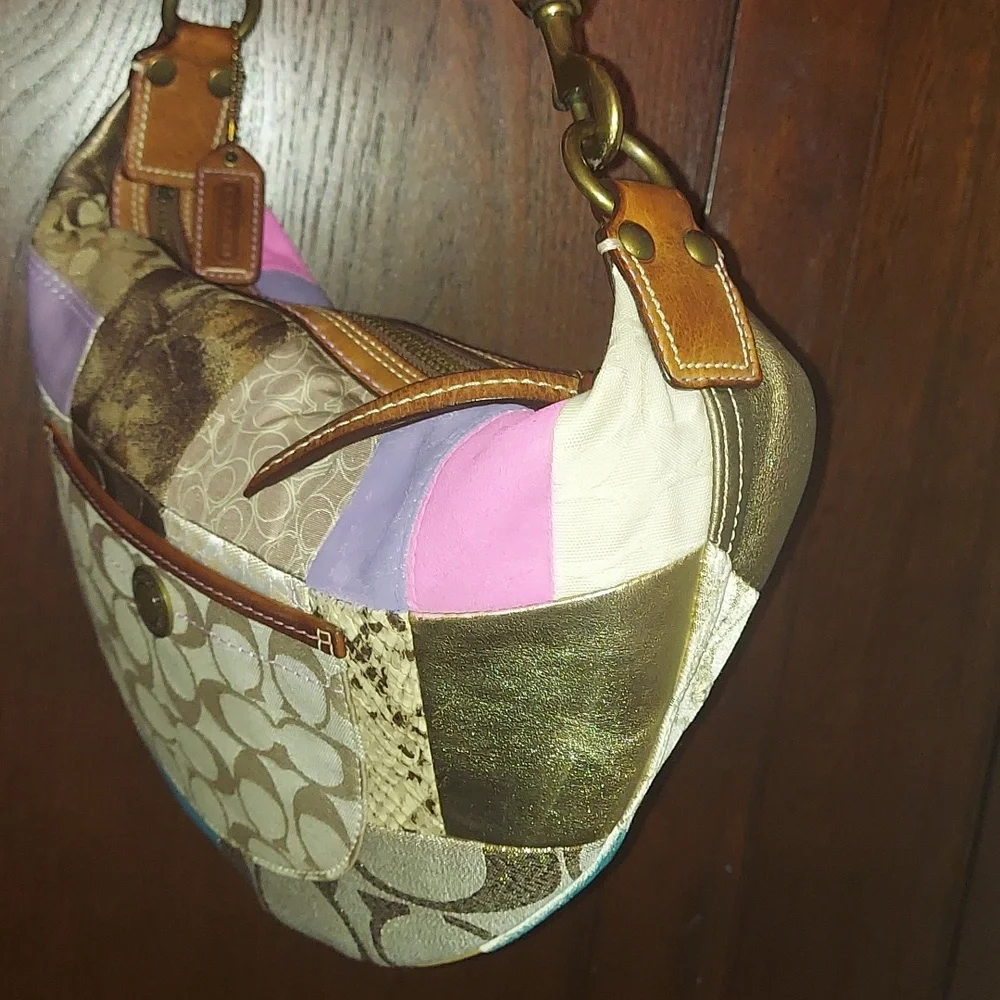 Coach patchwork hobo - Picture 7 of 7